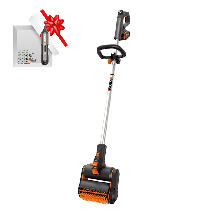Щетка для чистки дорожек WORX WG441E 20V